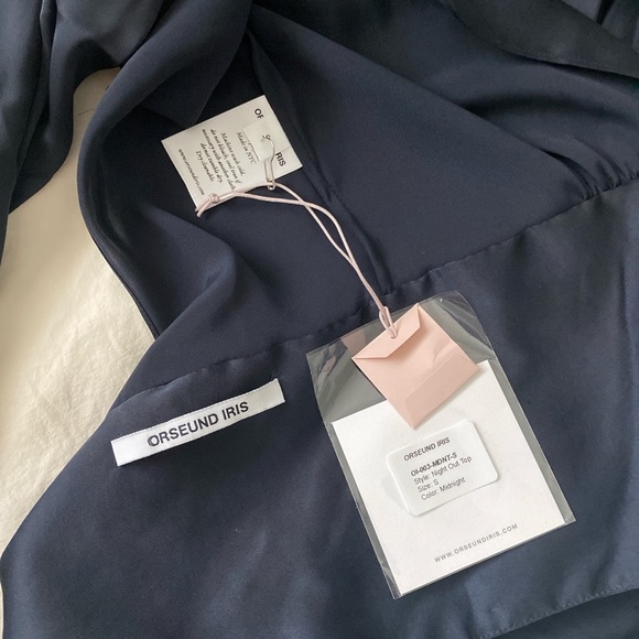 Orseund Iris Night Out Top Midnight - S - Picture 8 of 10